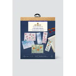 DMC Kit Broderie Cartes A Broder - Nature