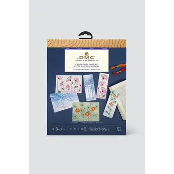 DMC Kit Broderie Cartes A Broder - Nature