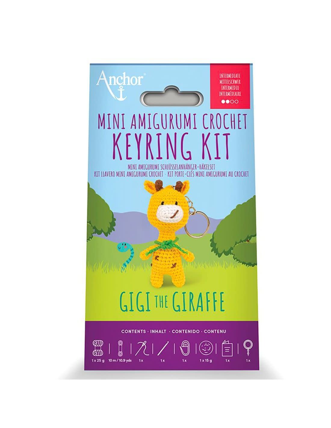 ANCHOR Gigi The Giraffe Mini Amigurumi Key