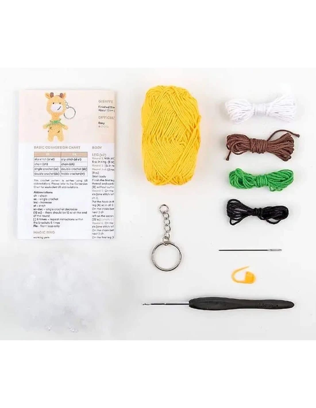 ANCHOR Gigi The Giraffe Mini Amigurumi Key