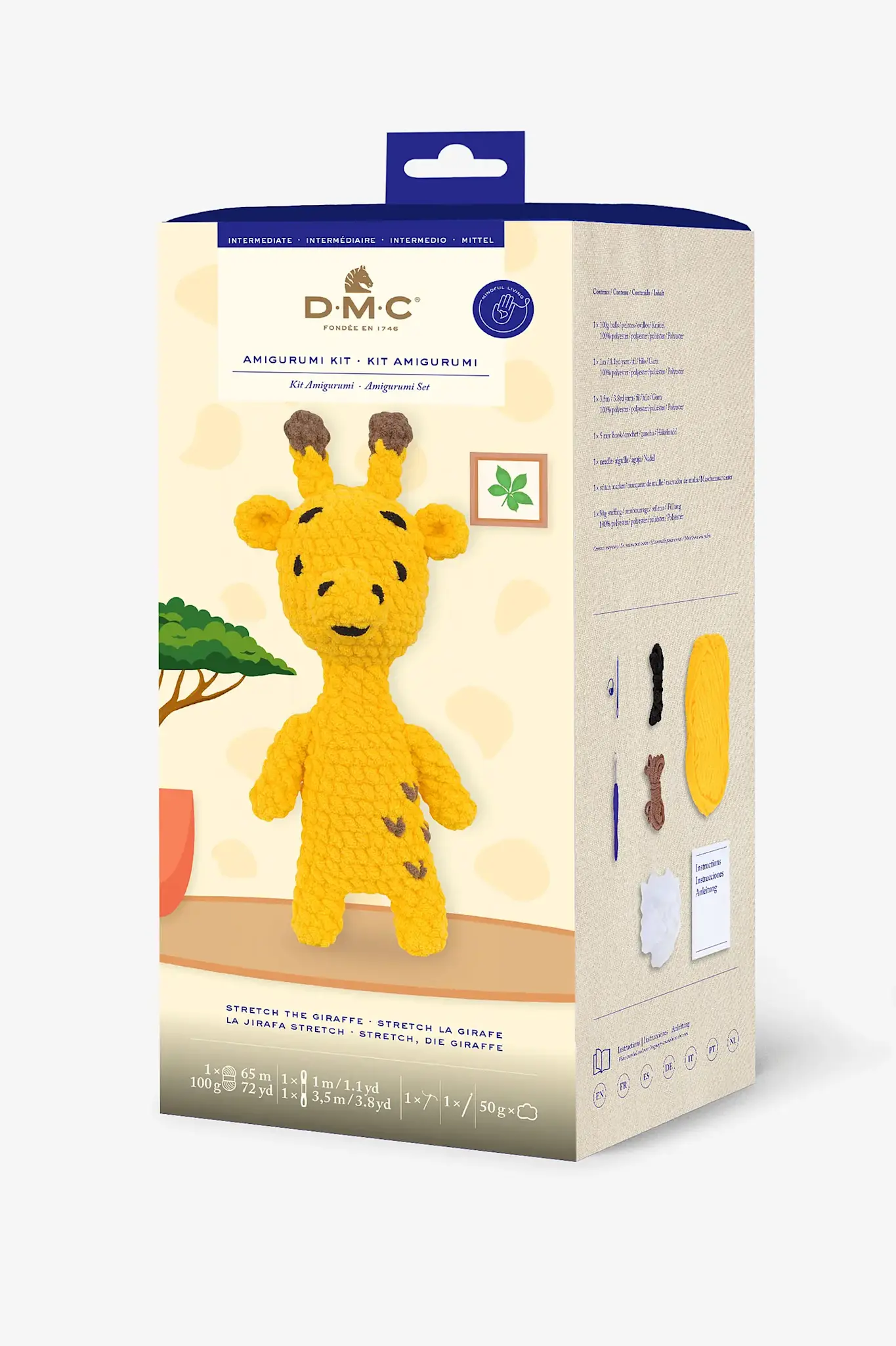 DMC Kit Amigurumi La Girafe Stretch