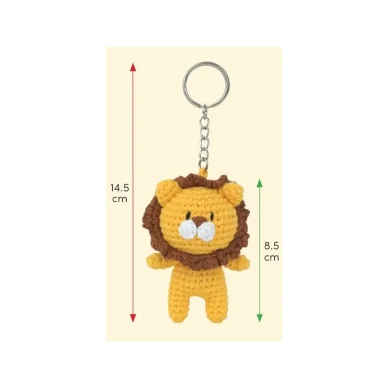 ANCHOR Levi The Lion Mini Amigurumi Key