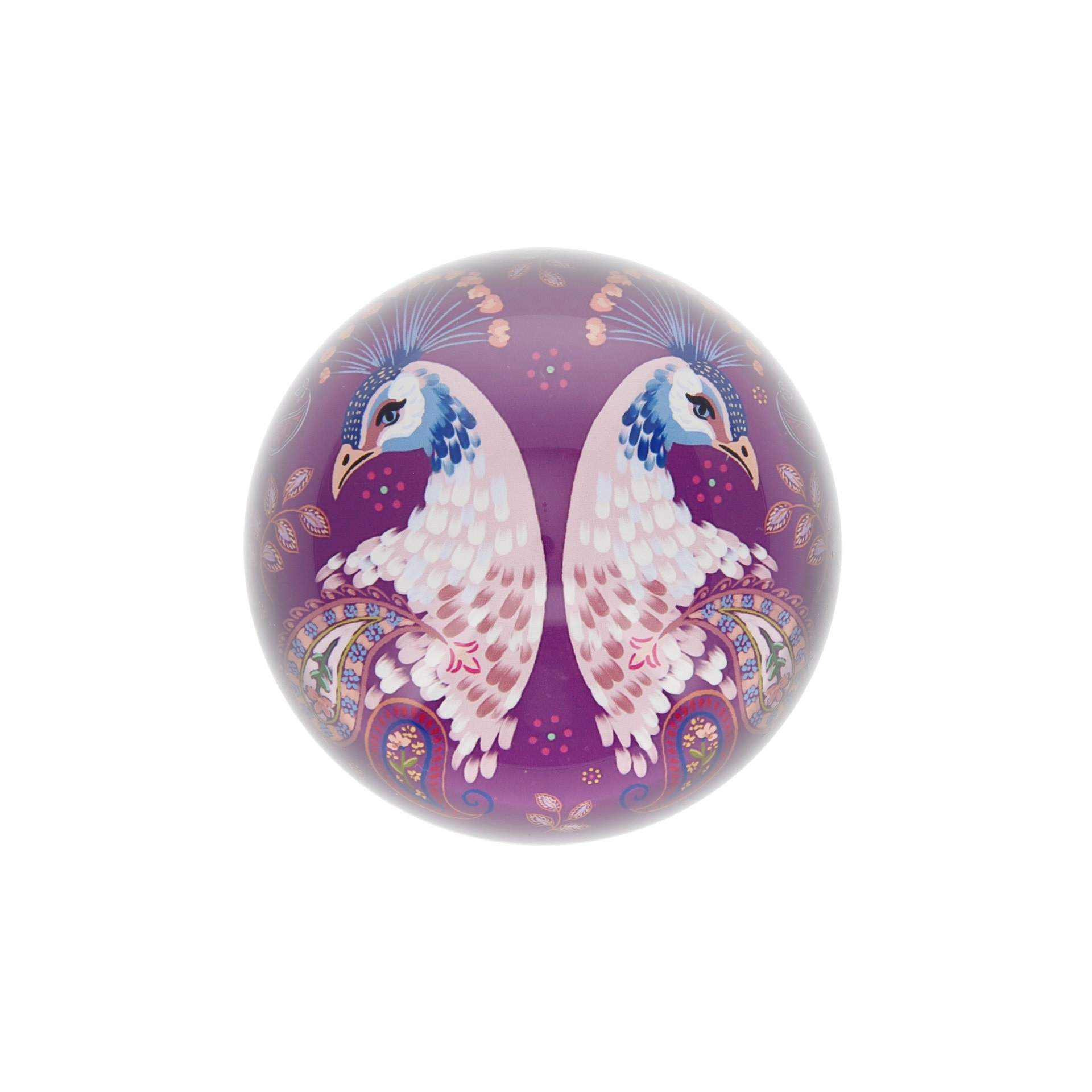 KIUB Presse Papier Dome Esprit Cachemire 7,8x3,1cm