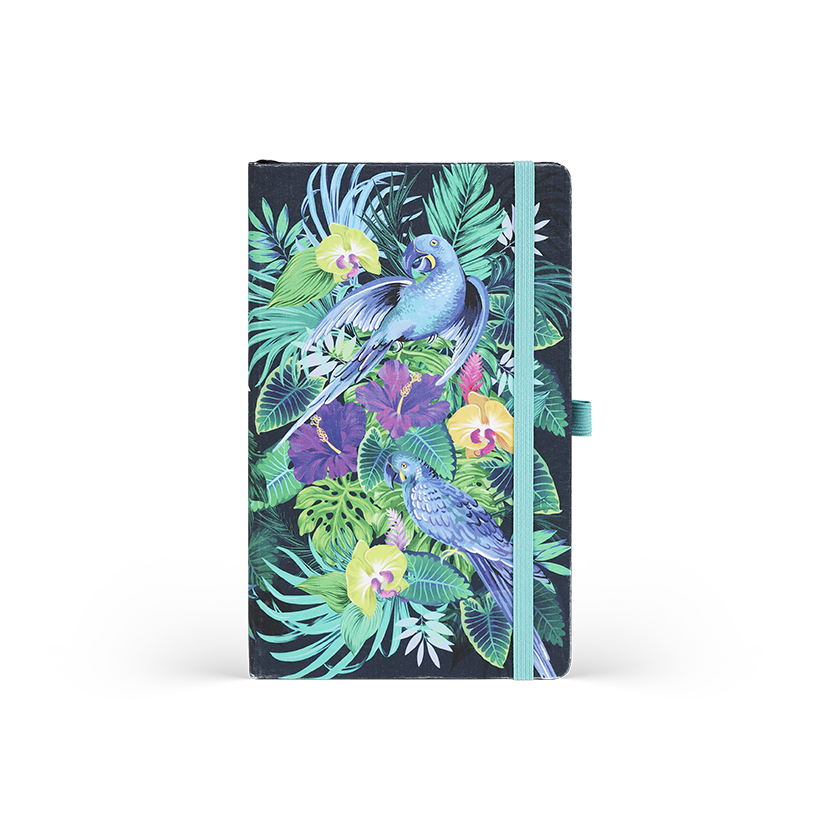 CASTELLI Notebook Large Ruled Eden Jungle - 19x25