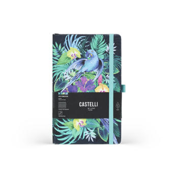 CASTELLI Notebook Large Ruled Eden Jungle - 19x25