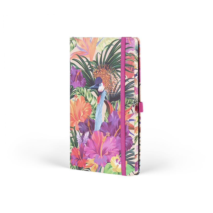 CASTELLI Notebook Pocket Ruled Eden Tropical  - 9x14