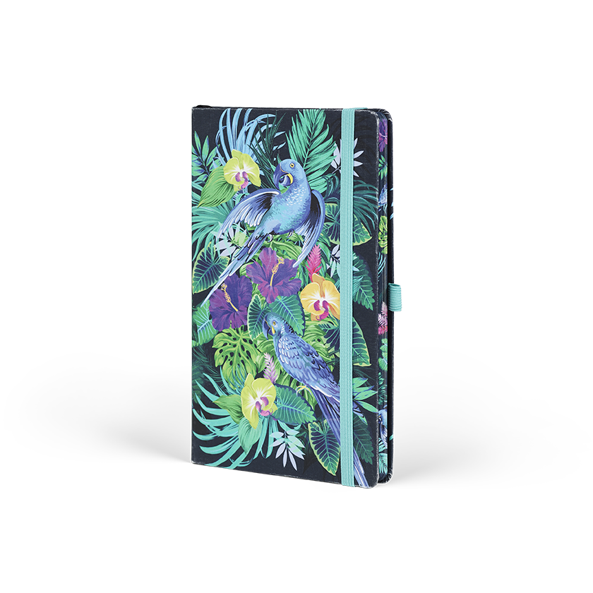 CASTELLI Notebook Pocket Ruled Eden Jungle - 9x14