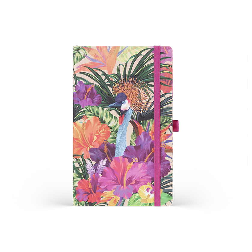 CASTELLI Notebook Midi Ruled Eden Tropical  - 13x21