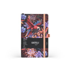 CASTELLI Notebook Midi Ruled Eden Wild Garden - 13x21