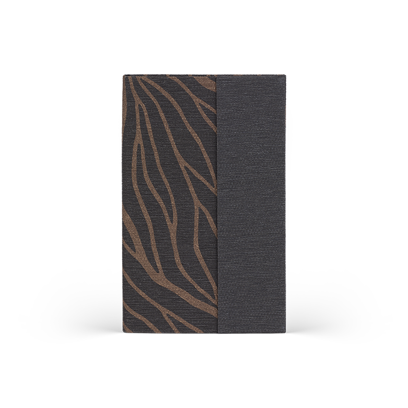 CASTELLI Notebook Midi Ruled Waves Bronze - 13x21