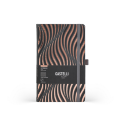 CASTELLI Notebook Large Ruled Rose Sand - 19x25