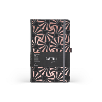 CASTELLI Notebook Midi Ruled Rose Rose Lilly - 13x21
