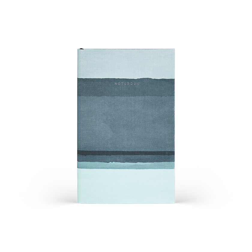 CASTELLI Notebook Large Ruled  Stripes Shadow - 19x25