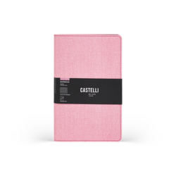 CASTELLI Notebook Softcover Midi Ruled Harris Flamingo - 13x21