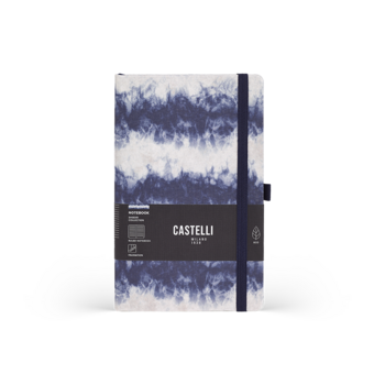 CASTELLI Notebook Midi Ruled Shibory Steam - 13x21