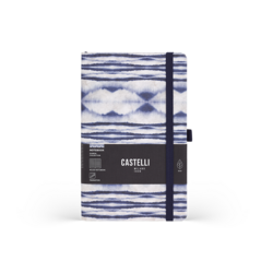 CASTELLI Notebook Midi Ruled Shibory Mist - 13x21