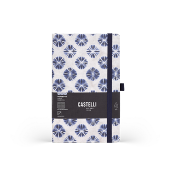 CASTELLI Notebook Midi Ruled Shibory Flower - 13x21