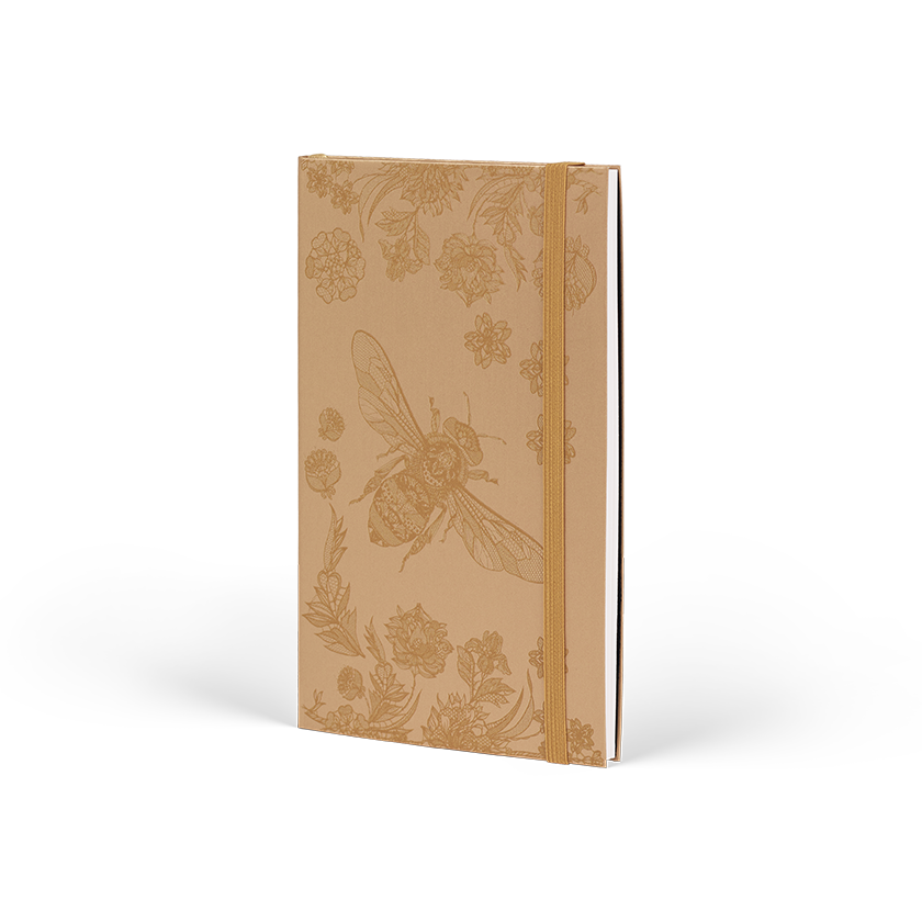 CASTELLI Notebook Midi Ruled Lace Bee - 13x21