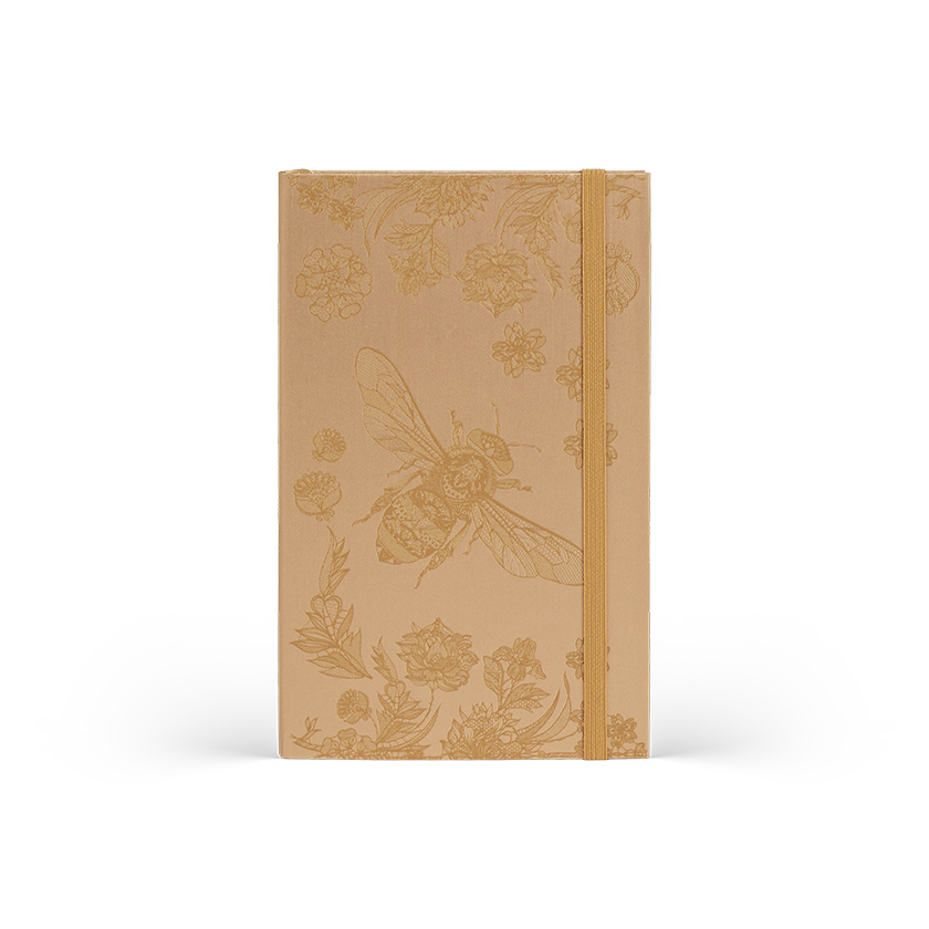 CASTELLI Notebook Midi Ruled Lace Bee - 13x21