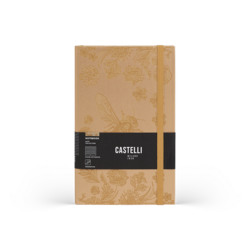 CASTELLI Notebook Midi Ruled Lace Bee - 13x21