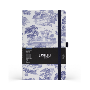 CASTELLI Notebook Midi Ruled Landscapes Marine Blue - 13x21