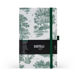 CASTELLI Notebook Midi Ruled Landscapes Evergreen - 13x21