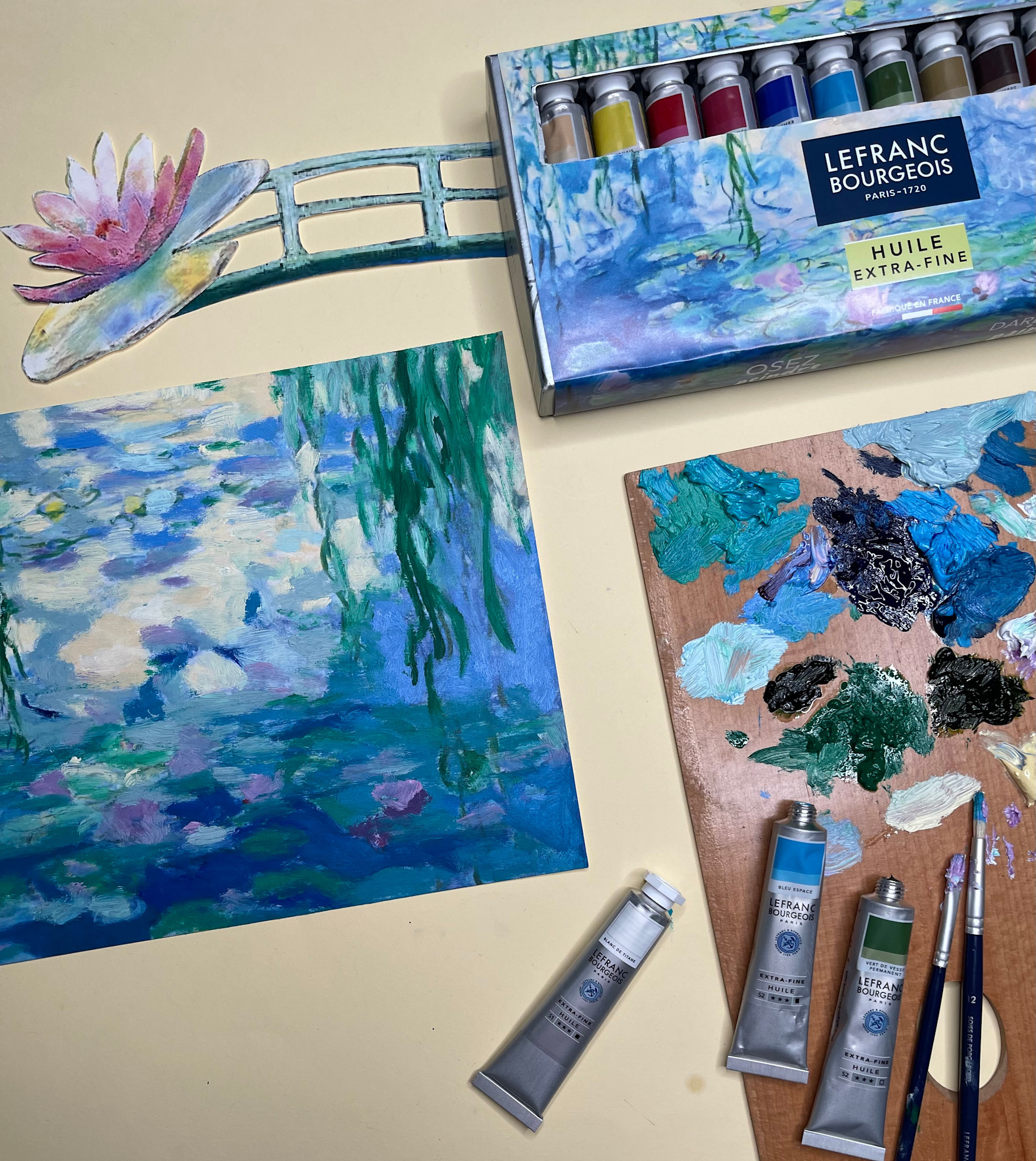 LEFRANC BOURGEOIS Collection Impressionniste Huile Extra-Fine Set Giverny 12x20ml