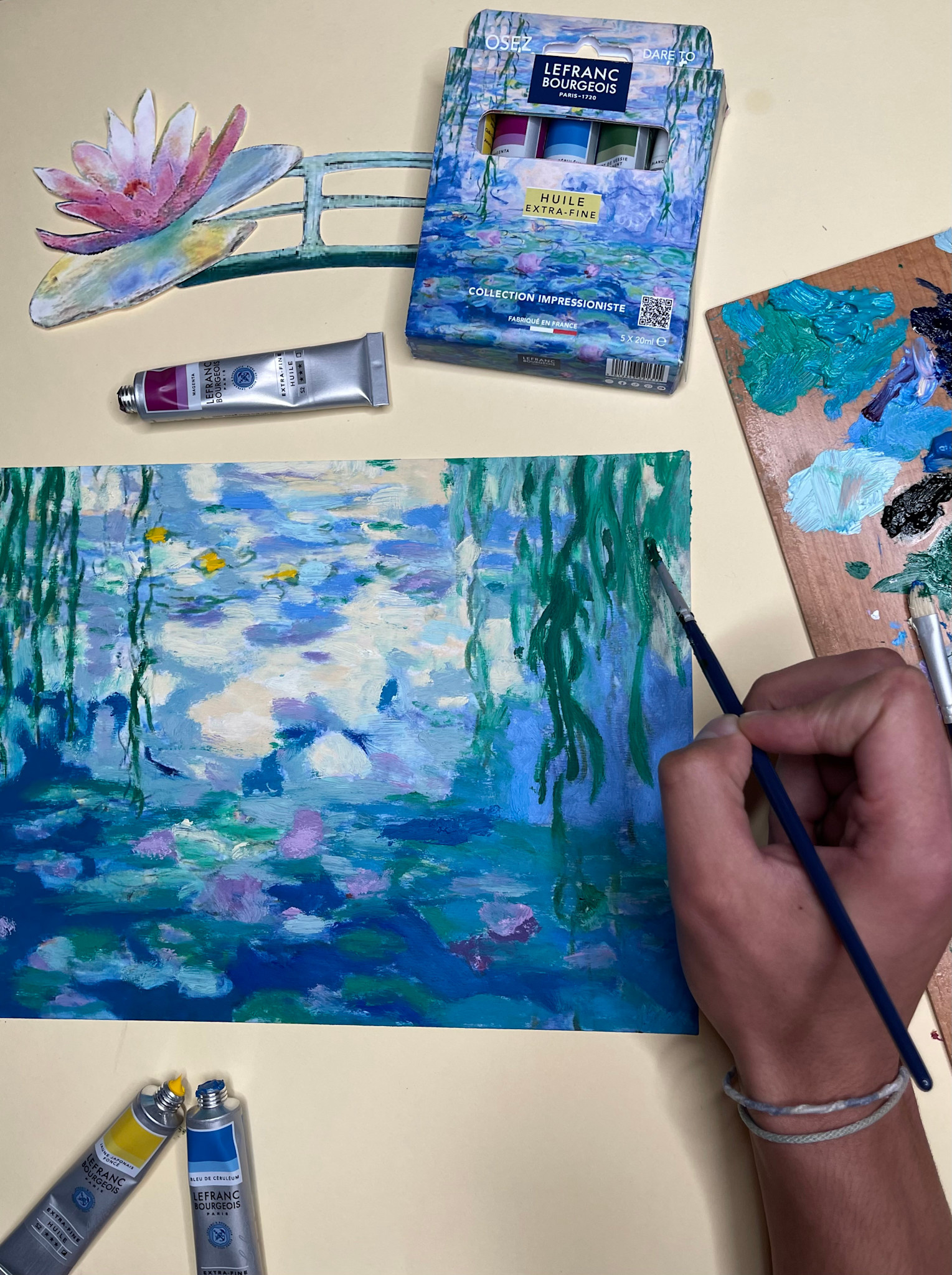 LEFRANC BOURGEOIS Collection Impressionniste Huile Extra-Fine Set Giverny 5X20Ml