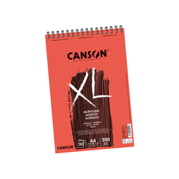 CANSON Album Spirale 30Fl Xl® Acrylique A4 300G