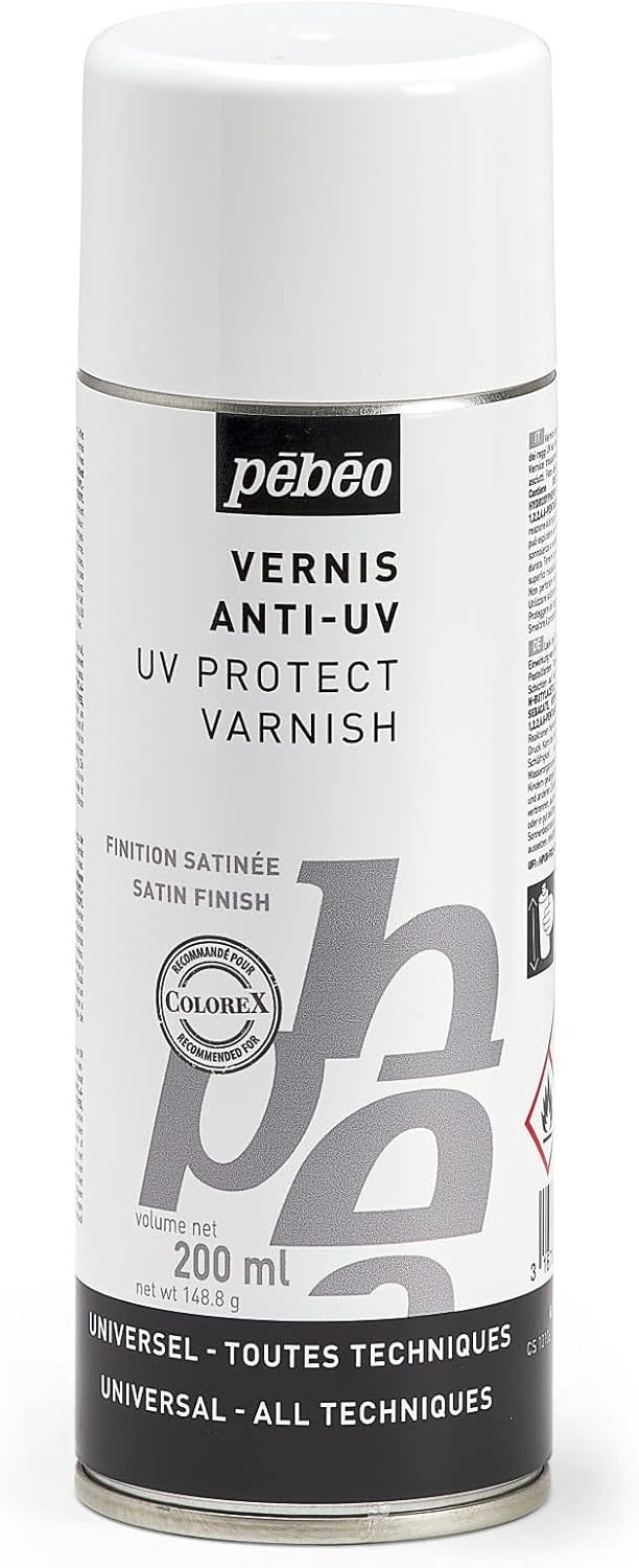 PEBEO Vernis Anti-Uv Aerosol 200 Ml