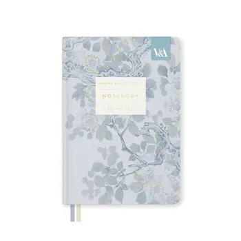 OHH DEER Eastern Elegance Blossom Tree | Fabric Hardback Notebook (B6)