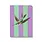 OHH DEER Striped Hummingbird Perfect Bound Notebook (A6)