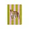 OHH DEER Stripe Leopard | Hardback Notebook (A5)