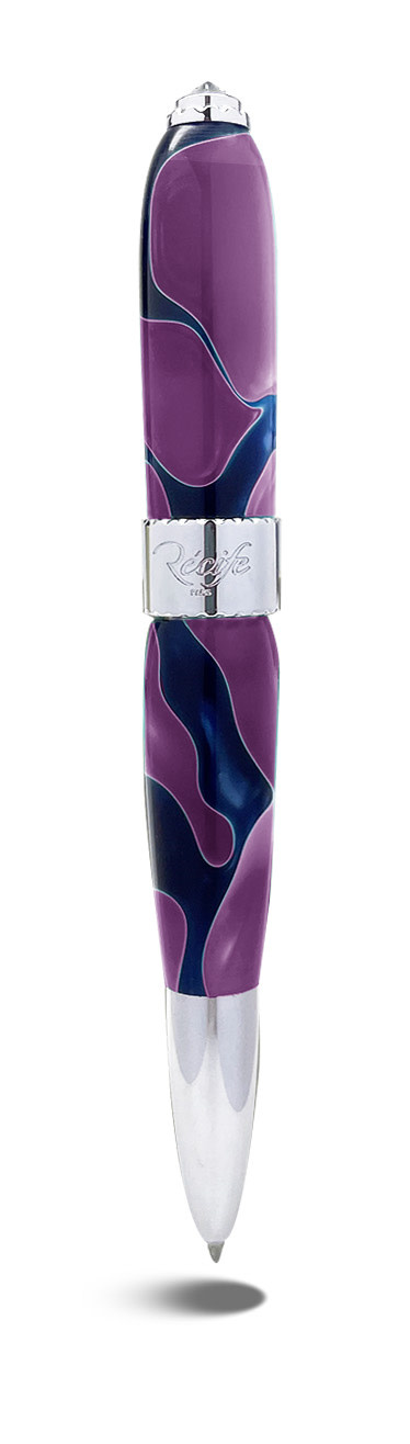 RECIFE Stylo Bille Pearl Baikal Violet