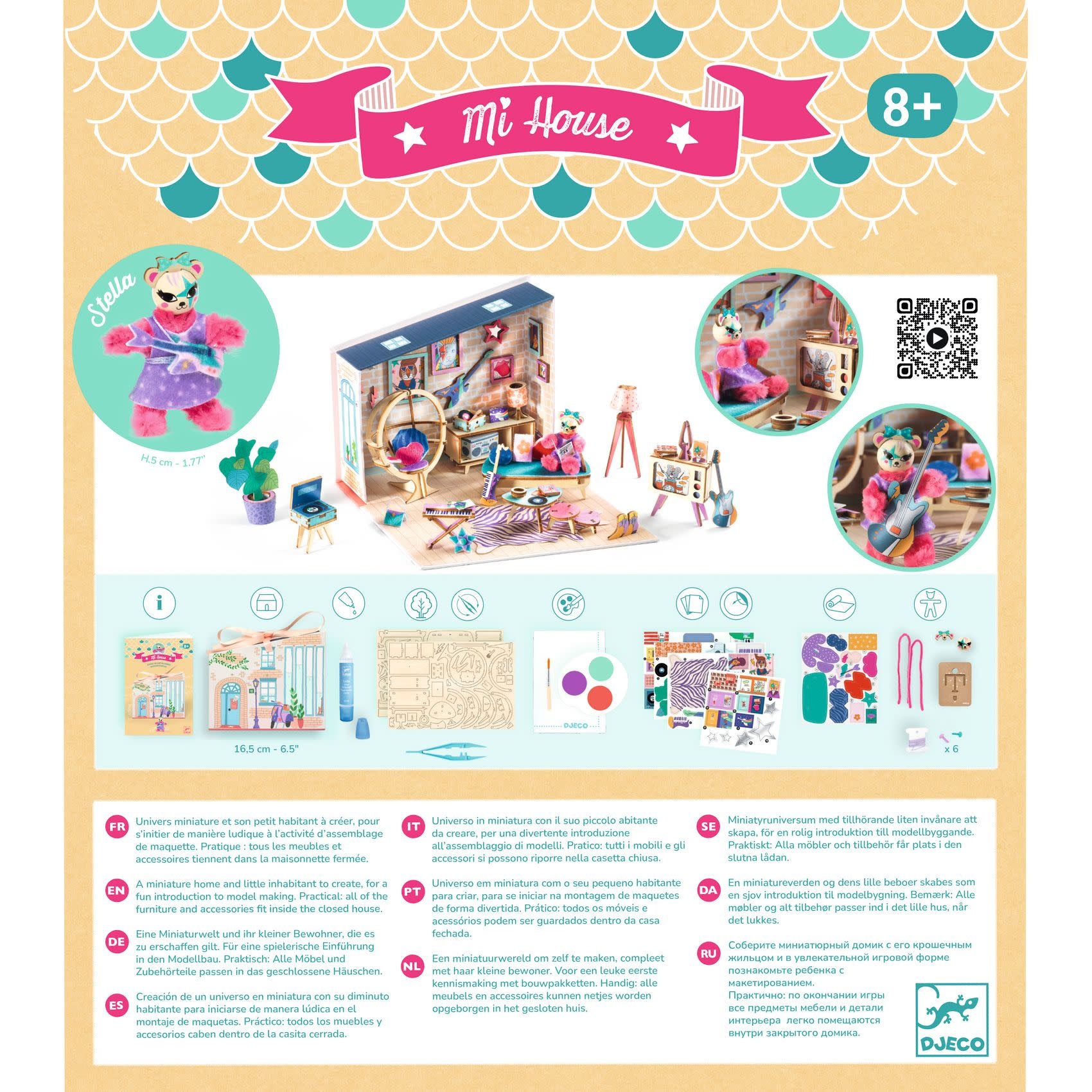 DJECO Do It Yourself Mi House - Stella