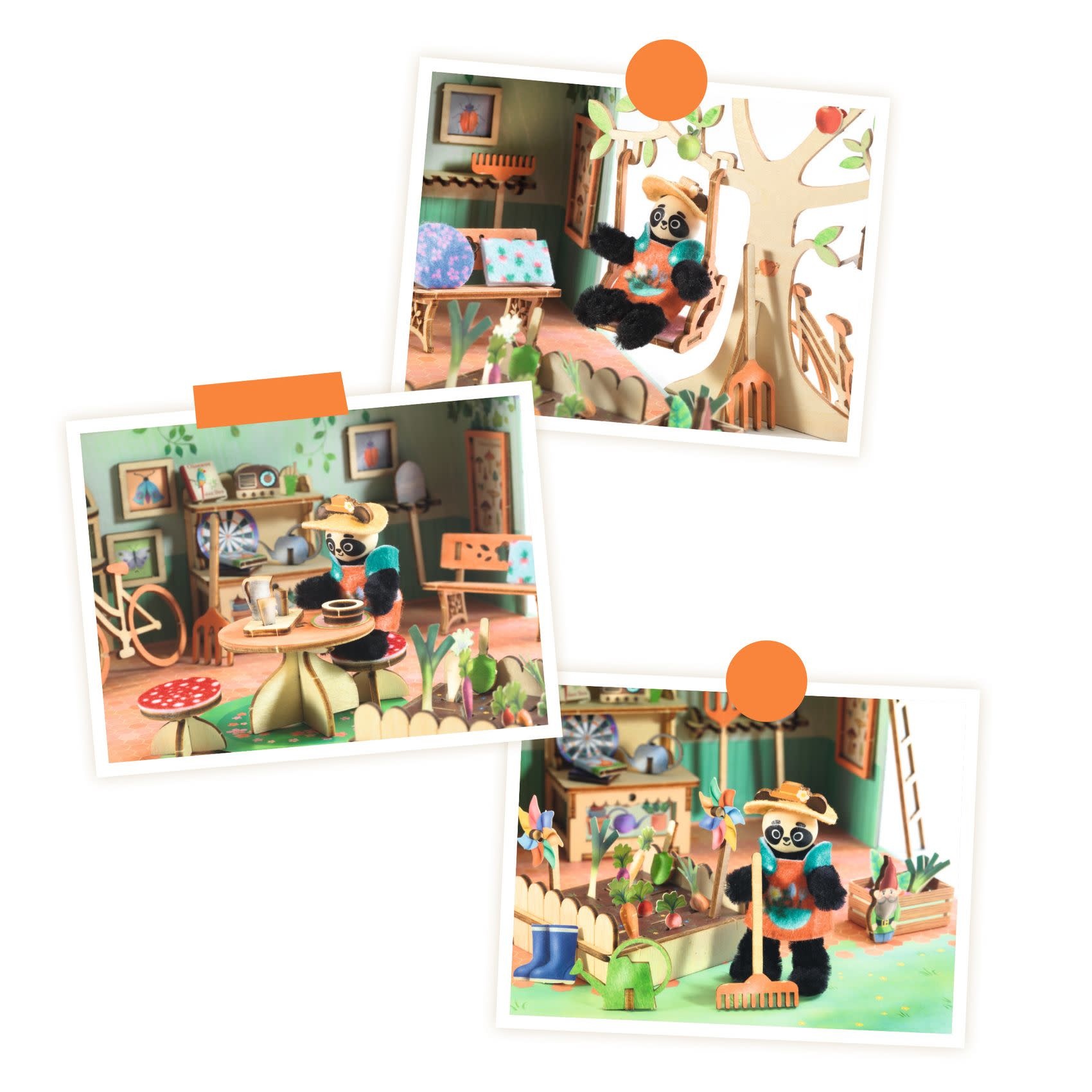 DJECO Do It Yourself Mi House - Olive