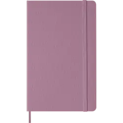MOLESKINE Carnet Classique Grand Format Ligné Rose Majestic Couverture Rigide