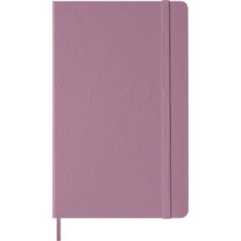 MOLESKINE Carnet Classique Grand Format Ligné Rose Majestic Couverture Rigide