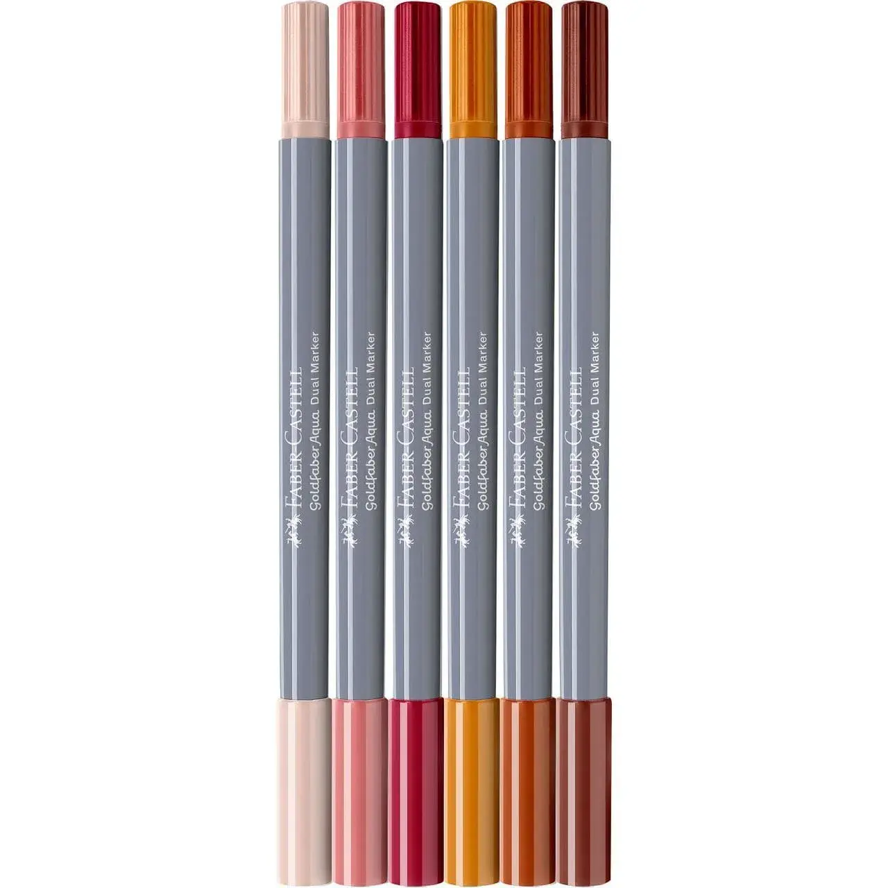FABER CASTELL Goldfaber Aqua Dual Marker, boîte de 6, BoHo