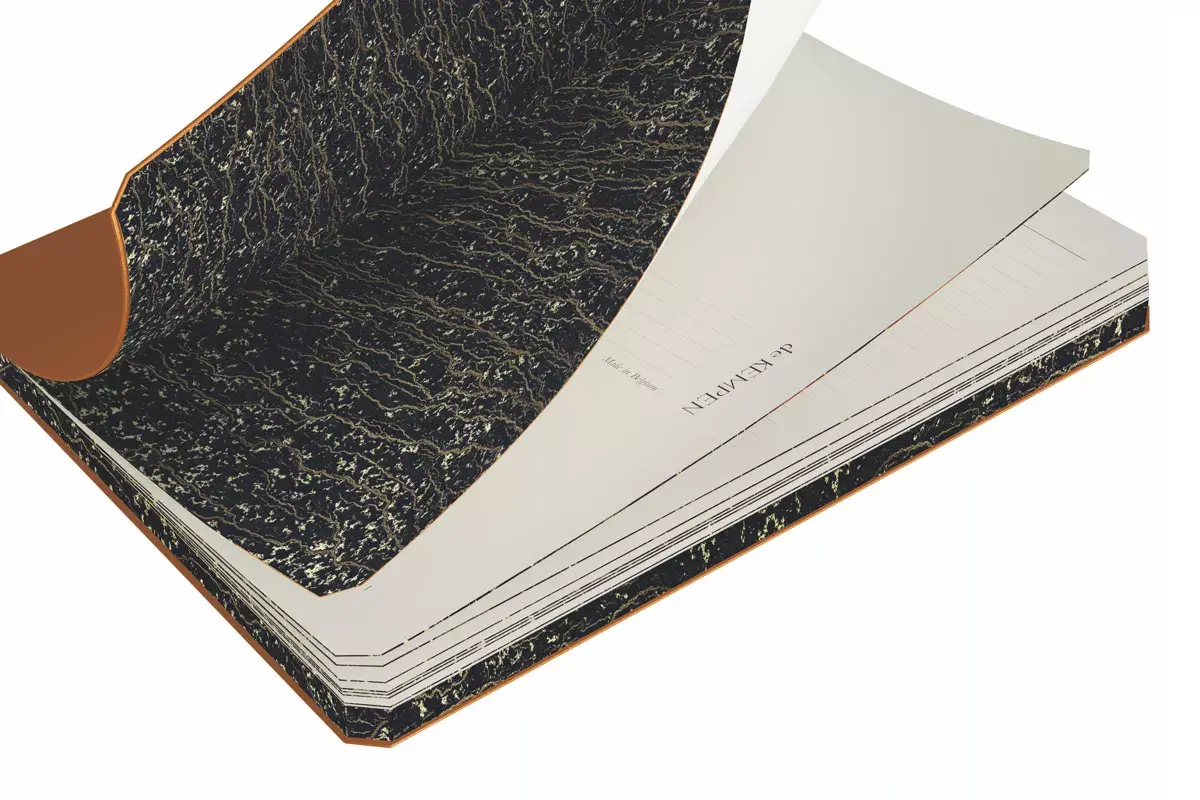 KEMPEN Collector Carnet large 17x22cm 192 pages lignées 90g - Atlas