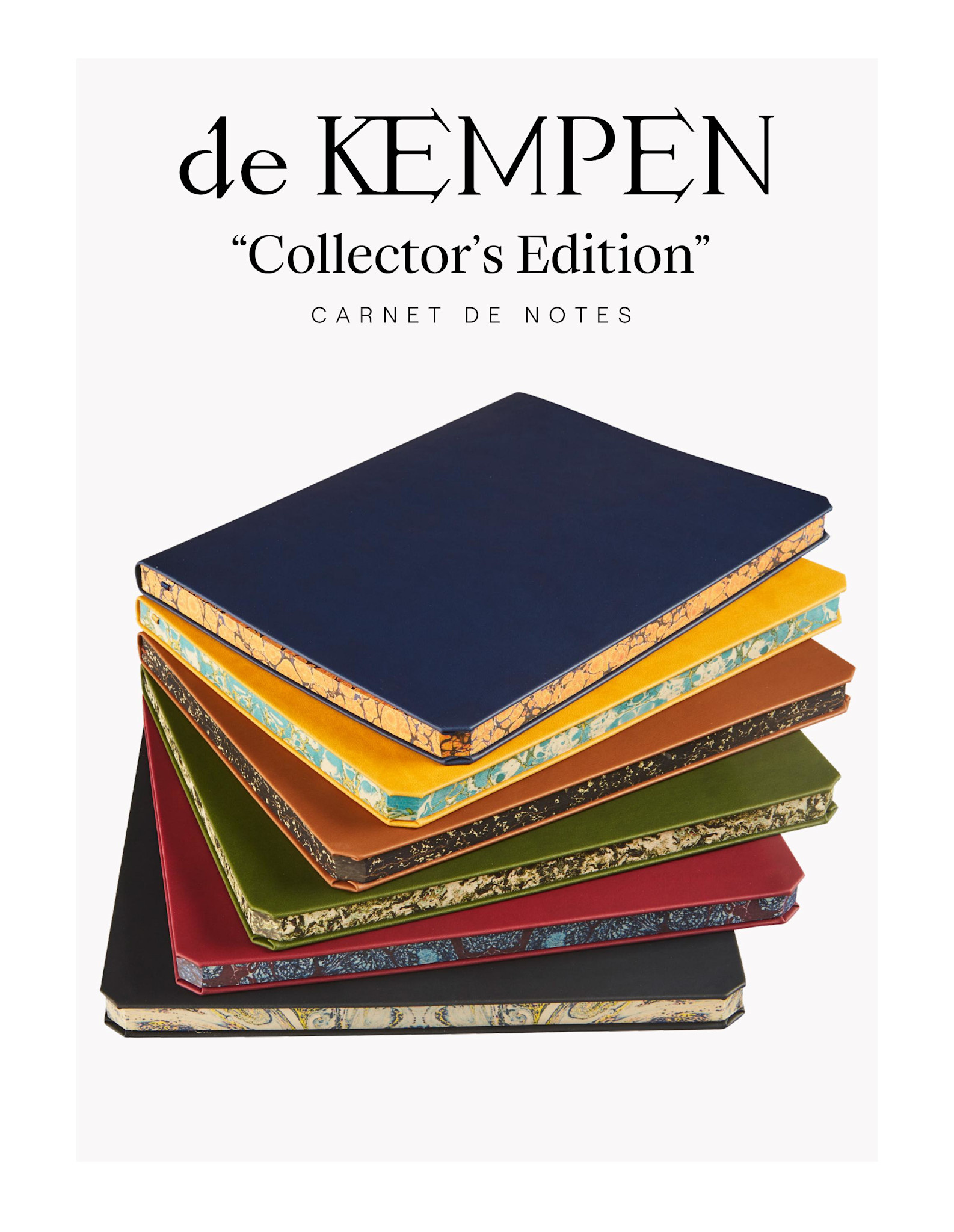KEMPEN Collector Carnet large 17x22cm 192 pages lignées 90g - Blue Note