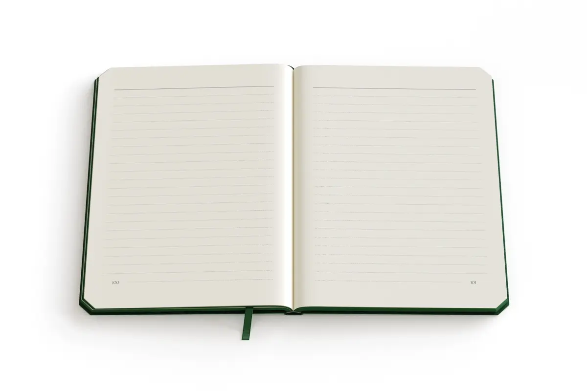 KEMPEN Carnet large 17x22cm 192 pages lignées 90g - Blue Note