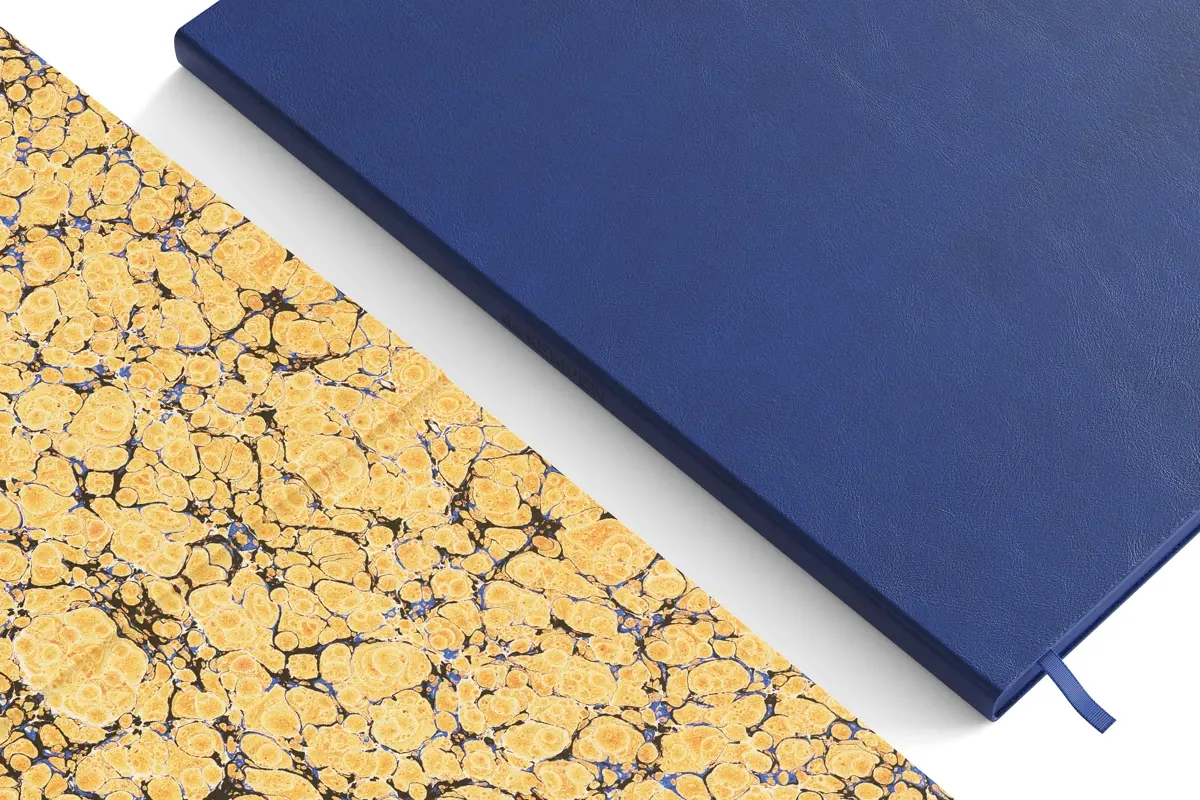 KEMPEN Carnet large 17x22cm 192 pages lignées 90g - Blue Note