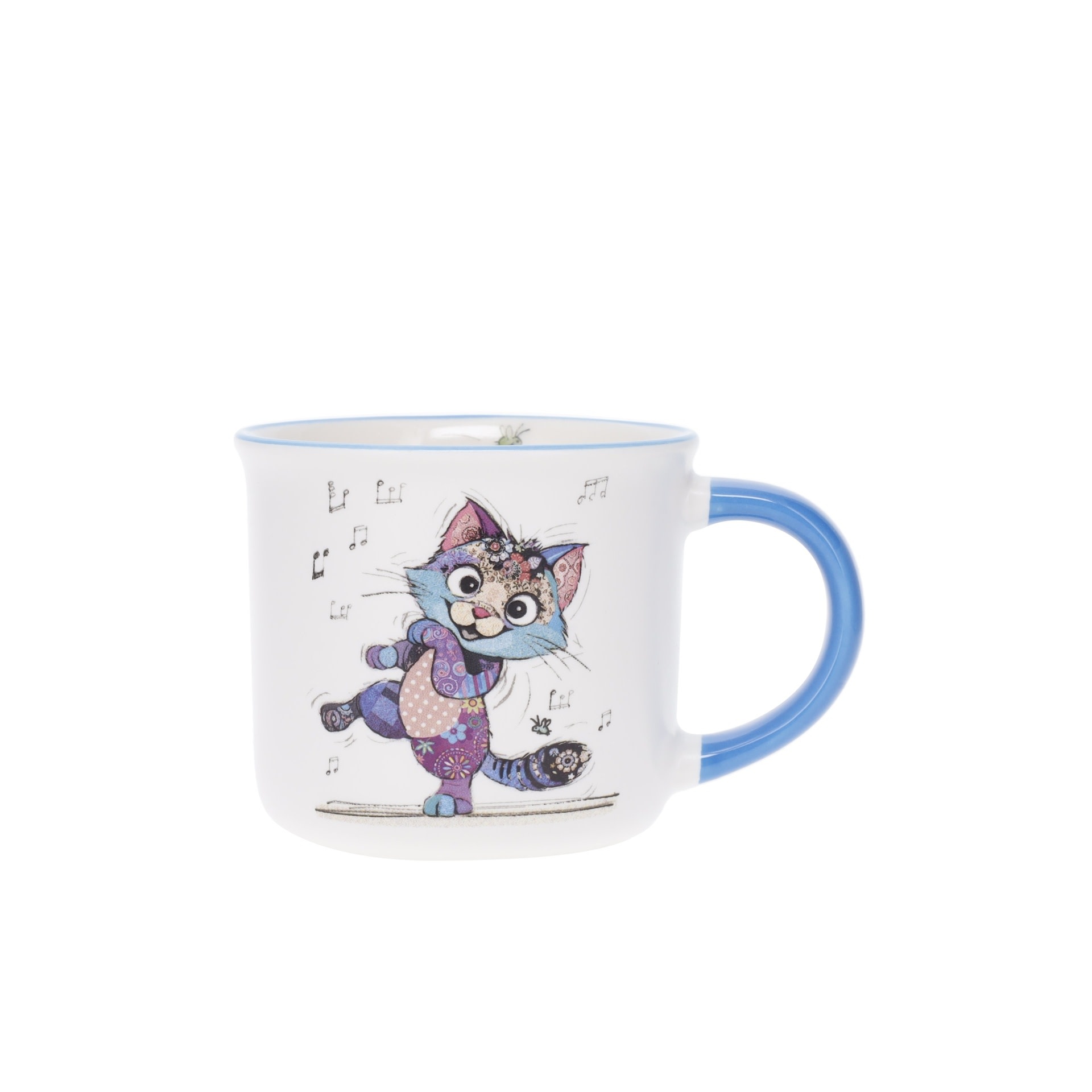 KIUB Mug Timbale Expresso 125 Ml Kook Chaton Danse