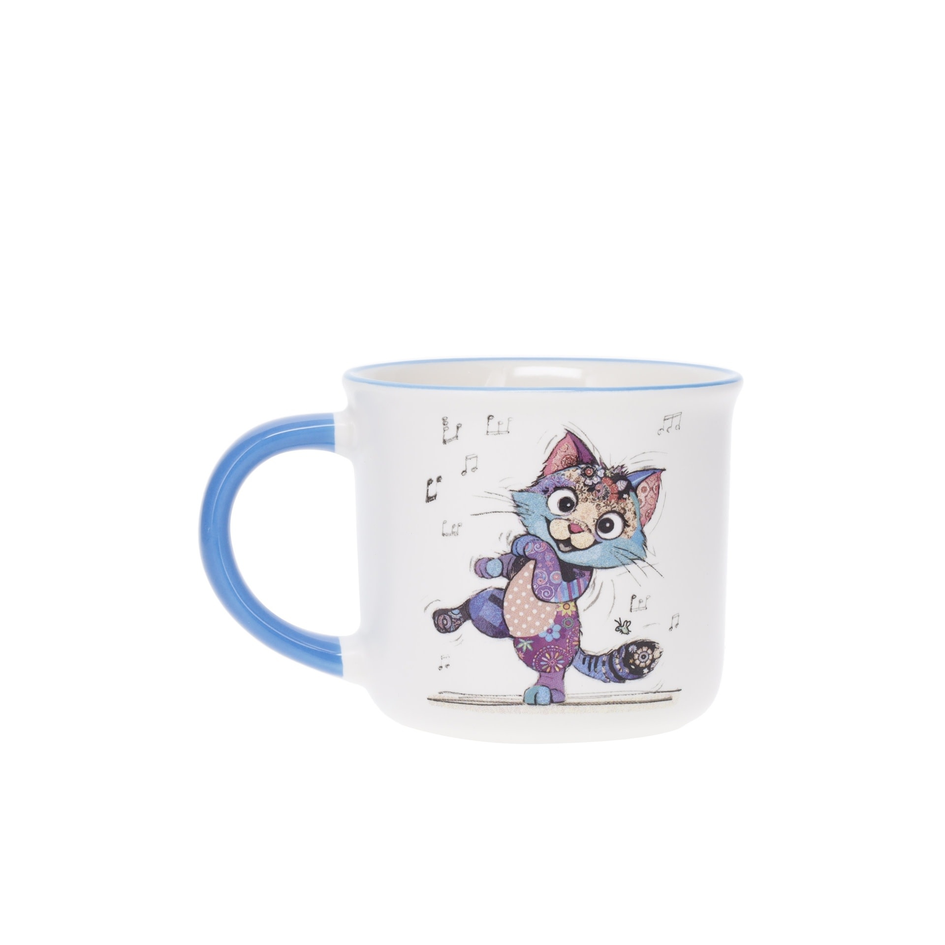 KIUB Mug Timbale Expresso 125 Ml Kook Chaton Danse