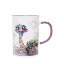 KIUB Mug Timbale Droit L 360 Ml Kook Autruche