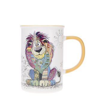 KIUB Mug Timbale Droit L 360 Ml Kook Lion