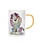 KIUB Mug Timbale Droit L 360 Ml Kook Lion