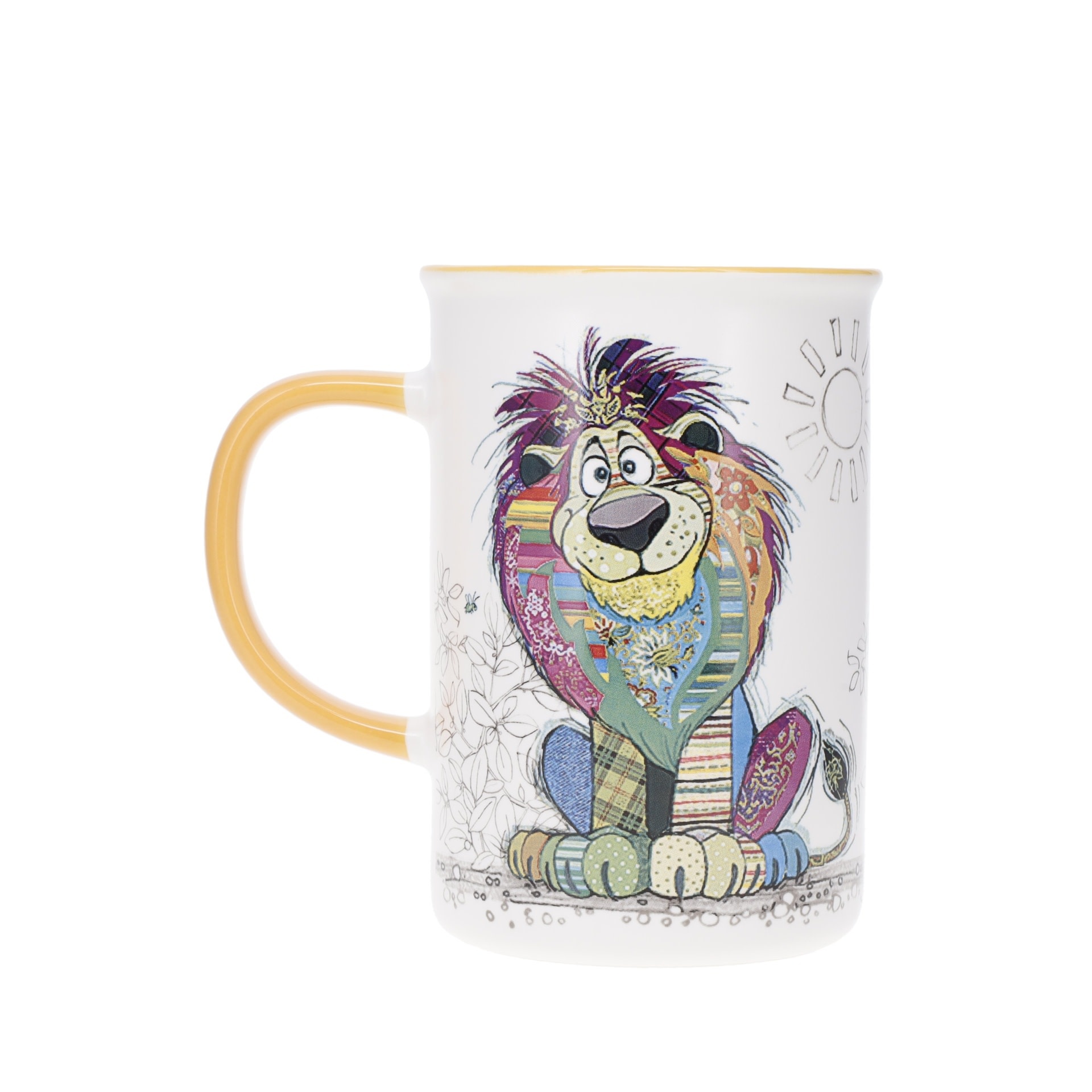KIUB Mug Timbale Droit L 360 Ml Kook Lion