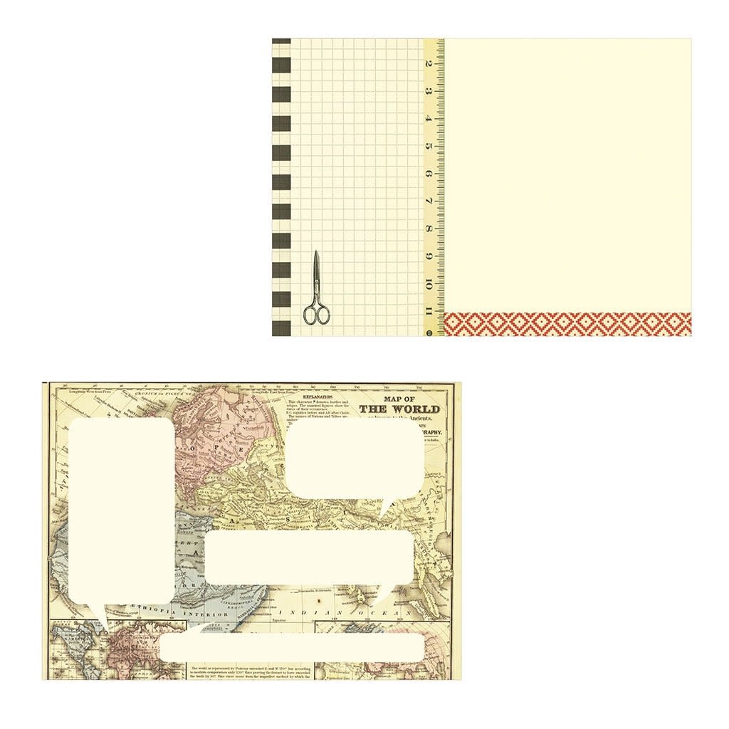 Gt Cahier Illustre 48 Pages 21 X 15 Cm - Voyage